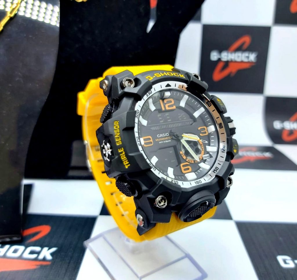 BLACK FRIDAY GSHOCK MUD RESIST + 2 Brindes Corrente Cartier 70cm + Pulseira Folheada LN Grifes