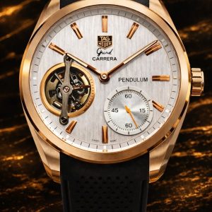 🎁 MEGA PROMOÇÃO Relógio TAG Pendulum Grand Carrera AUTOMÁTICO PREMIUM AAA+ Pulseira Silicone Preta Luxo e Destaque + FRETE GRÁTIS