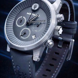 🎁 MEGA NOVIDADE 2026 COM PROMOÇÃO Relógio Mont Social Cinza Luxuoso Funcional + FRETE GRÁTIS