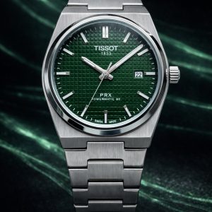 🎁 LANÇAMENTO 2026 Relógio Tisso Mostrador Verde Esmeralda Pulseira em Aço Inoxidável Fundo de Vidro Luxo e Destaque Absoluto + FRETE GRÁTIS