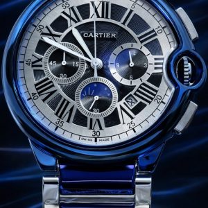 🎁 NOVIDADE EM PROMOÇÃO 2026 Relógio Carti Funcional Edição Limitada com Detalhes Azul e Mostrador Preto e Branco Luxo e Destaque + FRETE GRÁTIS