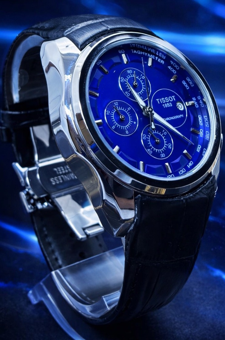 LAN AMENTO 2026 Rel gio Tisso 1853 Couturier Chronograph Pulseira Em LAN AMENTO 2026 Rel gio Tisso 1853 Couturier Chronograph Pulseira Em