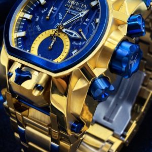 🎁 NOVIDADE 2026 Relógio Invicta Zeus Magnum Detalhes Azul AAA Banhado 18k + Luxo e Destaque + FRETE GRÁTIS