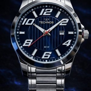 🎁 NOVIDADE 2026 Relógio Techno Racer Prata Original Prata Sofisticação e Destaque + FRETE GRÁTIS