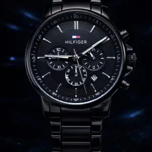 🎁 MEGA PROMOÇÃO Relógio TH Todo Preto (ALL BLACK) 100% Funcional Luxo e Destaque, Pura Sofisticação + Frete Grátis