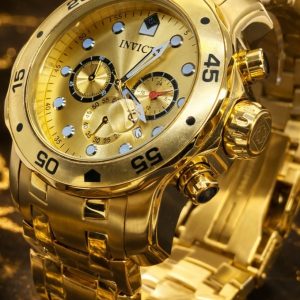 💎 MEGA PROMOÇÃO Invicta Pro Diver BANHADO 18k Linha Premium AAA+ + Frete Grátis