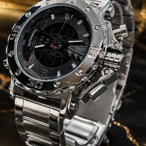 🎁 MEGA PROMOÇÃO Relógio Edifice 100% Funcional Digital e Analógico Aço Inox Praticidade e Destaque + FRETE GRÁTIS