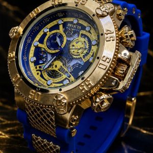  MEGA PROMOÇÃO Relógio Invicta Subaqua Noma III Pulseira Silicone Azul Luxo e Destaque + FRETE GRÁTIS