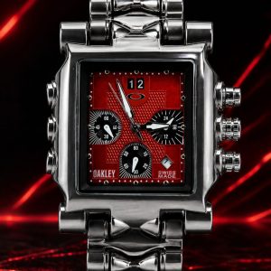 🎁 MEGA PROMOÇÃO Relógio Tank Minute Machine 100% Funcional Vermelho com Detalhes Preto Luxo e Destaque + FRETE GRÁTIS