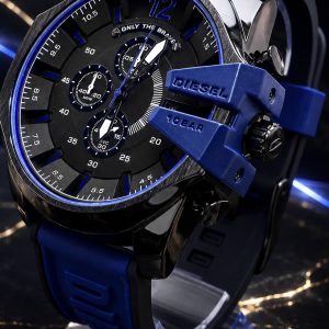 🎁 MEGA PROMOÇÃO 10BAR 100% Funcional  Pulseira Azul com Marcação Luxo DESTAQUE + FRETE GRÁTIS