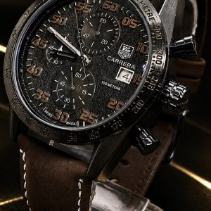 🎁 MEGA PROMOÇÃO Relógio TAG Carrera Calibre 16 Mercedes Benz 100% Funcional + Pulseira Marrom Luxo e Destaque + FRETE GRÁTIS