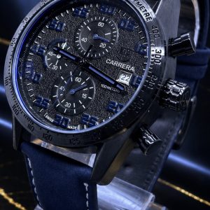 🎁 MEGA PROMOÇÃO Relógio TAG Carrera Calibre 16 Mercedes Benz 100% Funcional + Pulseira Azul Luxo e Destaque + FRETE GRÁTIS