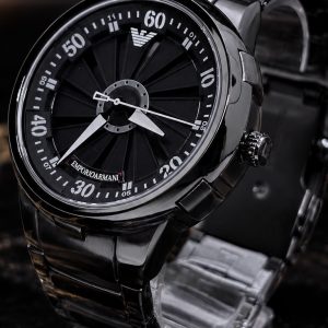 🎁 MEGA PROMOÇÃO Relógio Arman Roleta Funcional All Black Luxo e Destaque + FRETE GRÁTIS
