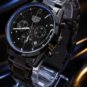 🎁 MEGA PROMOÇÃO Relógio Tag Carrera 42mm All Black em Aço Inox Absurdamente Luxuoso e Sofisticado + FRETE GRÁTIS