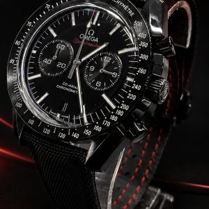 🎁 MEGA PROMOÇÃO Relógio Omeg Seamaster Planet ALL Black Detalhes Vermelho PREMIUM AAA+ 100% Funcional Luxo e Destaque + FRETE GRÁTIS