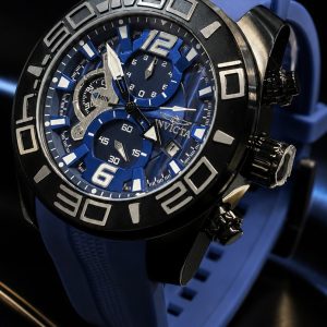 🎁 MEGA PROMOÇÃO ORIGINAL Invicta Pro Diver Azul Caixa Preta Pulseira em Silicone Luxo e Sofisticação + FRETE GRÁTIS