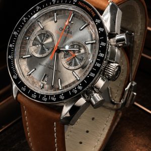 🎁 MEGA PROMOÇÃO Relógio Omeg Seamaster Planet Pulseira Couro Marrom PREMIUM AAA+ 100% Funcional Luxo e Destaque + FRETE GRÁTIS