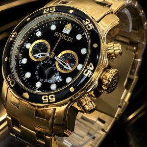 🎁 MEGA PROMOÇÃO Relógio Invicta Pro Diver 100% FUNCIONAL Todo Banhado Mostrador Preto Luxo e Destaque + FRETE GRÁTIS