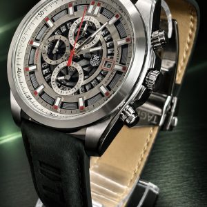 🎁 MEGA PROMOÇÃO Relógio TAG CR7 Pulseira Verde Mostrador Esqueleto 100% Funcional Luxo e Destaque + FRETE GRÁTIS