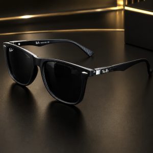 🎁 MEGA PROMOÇÃO Óculos Wayfarer RB Todo Preto + FRETE GRÁTIS
