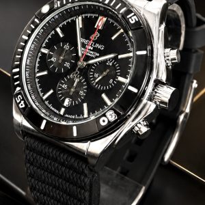 🎁 MEGA PROMOÇÃO Relógio Breitilin 100% Funcional Edição Limitada Mostrador Preto Luxo e Destaque + FRETE GRÁTIS