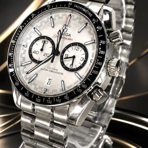 🎁 MEGA PROMOÇÃO Relógio Omeg Seamaster Planet Todo Prata em Aço Inox 904L Mostrador Branco PREMIUM AAA+ Luxo e Destaque + FRETE GRÁTIS