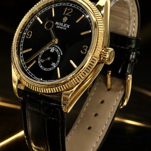 🎁 MEGA PROMOÇÃO Relógio Rlx 100% Funcional Caixa Banhada Fundo de Vidro Pulseira Couro Preta Caixa Aço Inox Luxo e Destaque + FRETE GRÁTIS