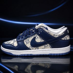 🎁MEGA PROMOÇÃO Tênis Masculino Dunk Low Nike x Gucc Luxo e Destaque + FRETE GRÁTIS