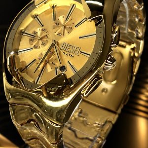 🎁 MEGA PROMOÇÃO Relógio Chrono Banhado Mostrador Dourado 100% Funcional Luxo e Destaque + FRETE GRÁTIS
