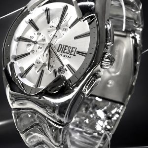 🎁 MEGA PROMOÇÃO Relógio Chrono Todo Aço Mostrador Branco 100% Funcional Luxo e Destaque + FRETE GRÁTIS