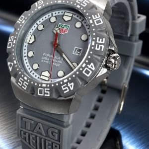🎁 MEGA PROMOÇÃO Relógio TAG Fórmula 1 Cinza Caixa Aço Inox Luxo  + FRETE GRÁTIS