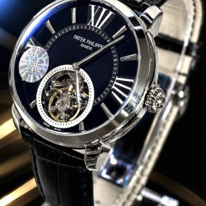 🎁 MEGA PROMOÇÃO Relógio Patek AUTOMÁTICO PREMIUM AAA+ Caixa Aço Inox 904L Pulseira em Couro Preta Luxo e Destaque + FRETE GRÁTIS
