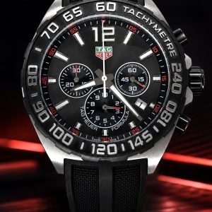 🎁 MEGA PROMOÇÃO Relógio TAG Formula 1 Cinza PREMIUM AAA 100% Funcional + Pulseira em Silicone Luxo e Destaque + FRETE GRÁTIS