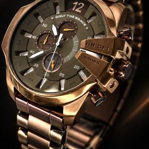 🎁 MEGA PROMOÇÃO Relógio 10 BAR Linha Premium AAA+ Todo em Bronze 100% Funcional PREMIUM AAA+ Luxo e Destaque + FRETE GRÁTIS