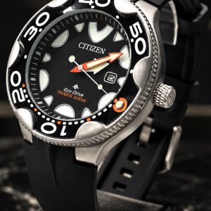 🎁 MEGA PROMOÇÃO Relógio Citize Eco-Drive Baleia Preto Detalhes Branco 100% Funcional  Luxo e Destaque + FRETE GRÁTIS