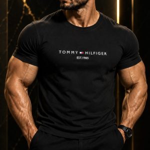 🎁 MEGA PROMOÇÃO Camisa TH 1985 Preto Caimento Perfeito Elegância e Destaque + FRETE GRÁTIS