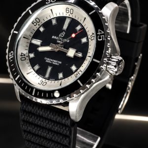 🎁 MEGA PROMOÇÃO Relógio Breitilin Preto Caixa Aço Inox Pulseira Silicone Luxo e Destaque + FRETE GRÁTIS