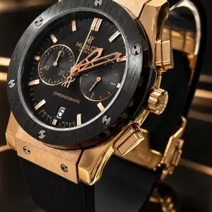🎁 MEGA PROMOÇÃO Relógio Hublo Funcional Preto Caixa Bronze PREMIUM AAA+ Luxo e Destaque + FRETE GRÁTIS