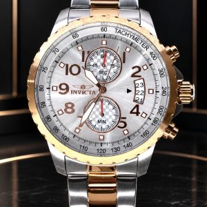 🎁 NOVIDADE 2026 Relógio Invicta Specialty Original 100% Funcional Todo em Aço Inox Preta com Bronze Sofisticação e Destaque + FRETE GRÁTIS