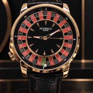 🎁 MEGA PROMOÇÃO JACOB$ Cassino Roleta Funcional Pulseira Couro Marrom Caixa Bronze Luxo e Sofisticação + FRETE GRÁTIS