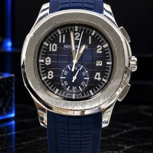  🎁MEGA PROMOÇÃO Relógio PTK Todo Azul Fundo de Vidro 100% Funcional Caixa em Aço Inox Pulseira Silicone + Luxo e Destaque + FRETE GRÁTIS